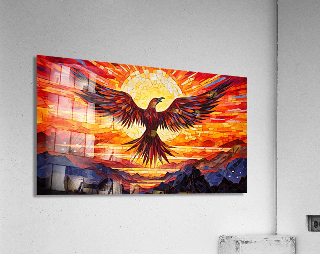 Resurgence of the Phoenix: Fiery Mosaic - Cosas y Punto