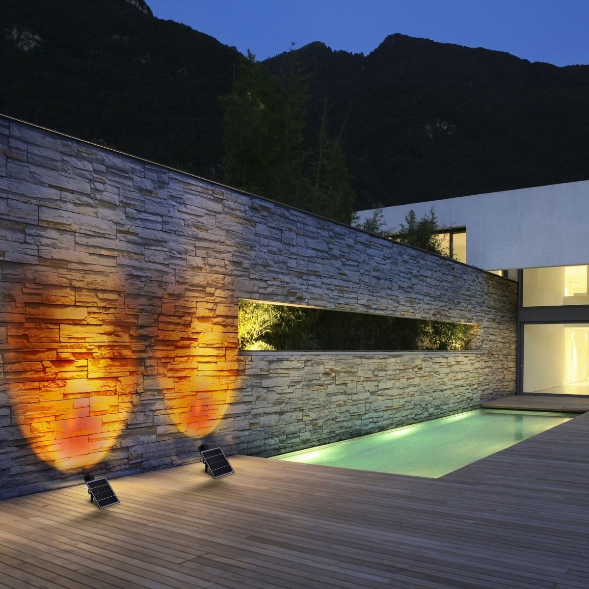 Solar Power Outdoor Sunset Projector Light - Cosas y Punto