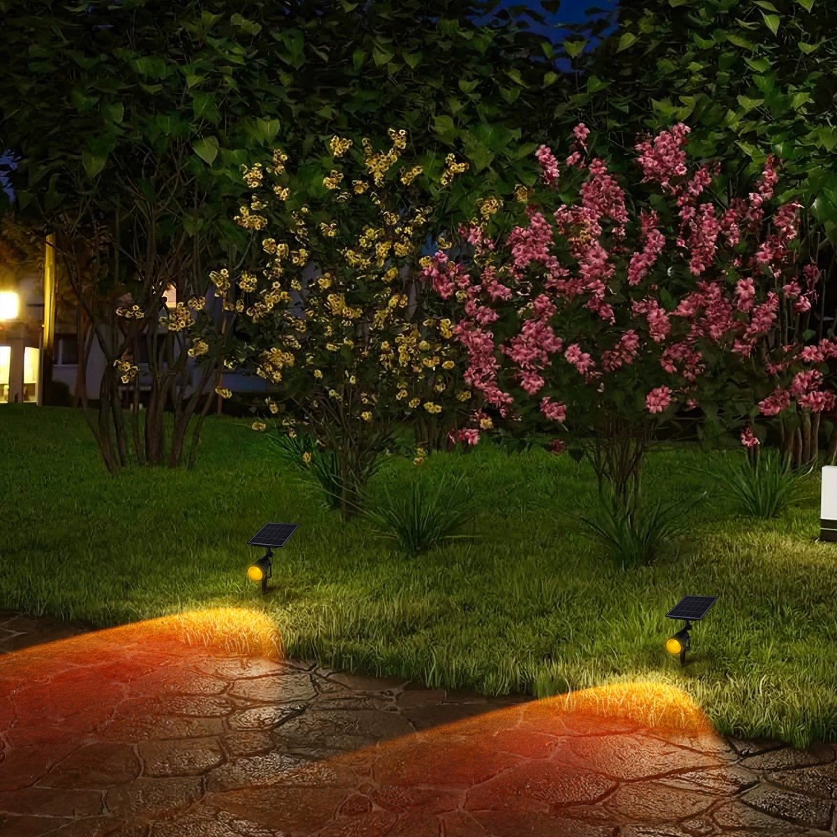 Solar Power Outdoor Sunset Projector Light - Cosas y Punto