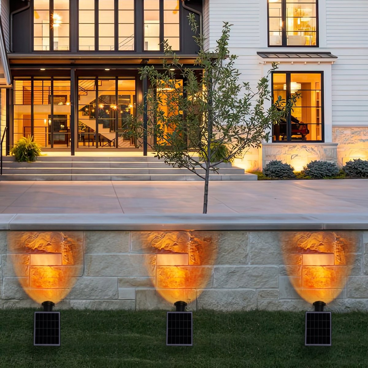 Solar Power Outdoor Sunset Projector Light - Cosas y Punto