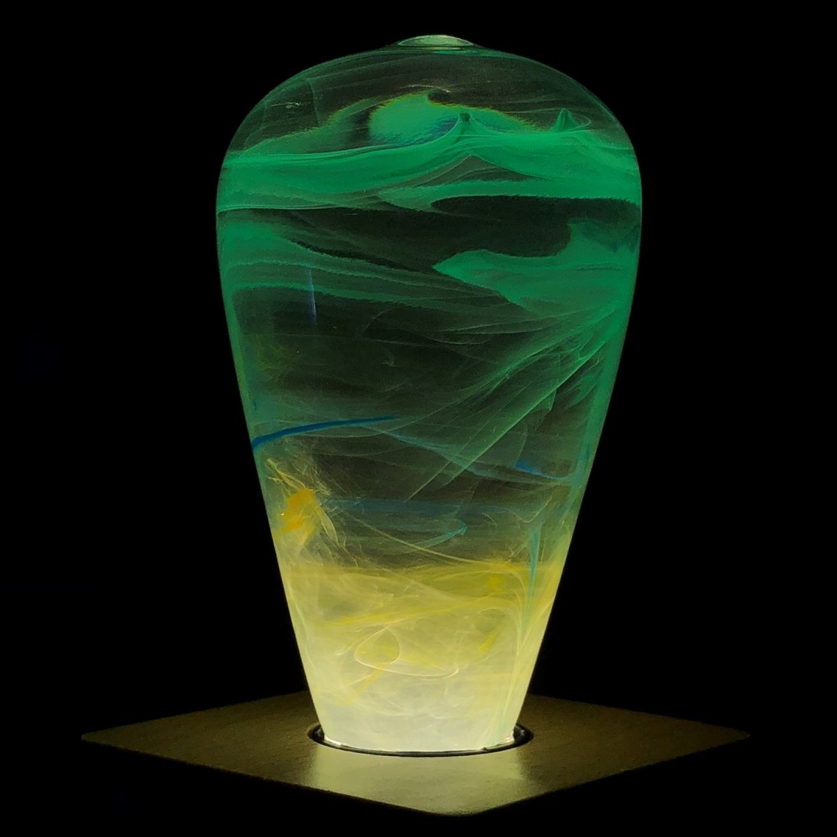 Table Lamp with Resin LED Lightbulb - Alice - Cosas y Punto