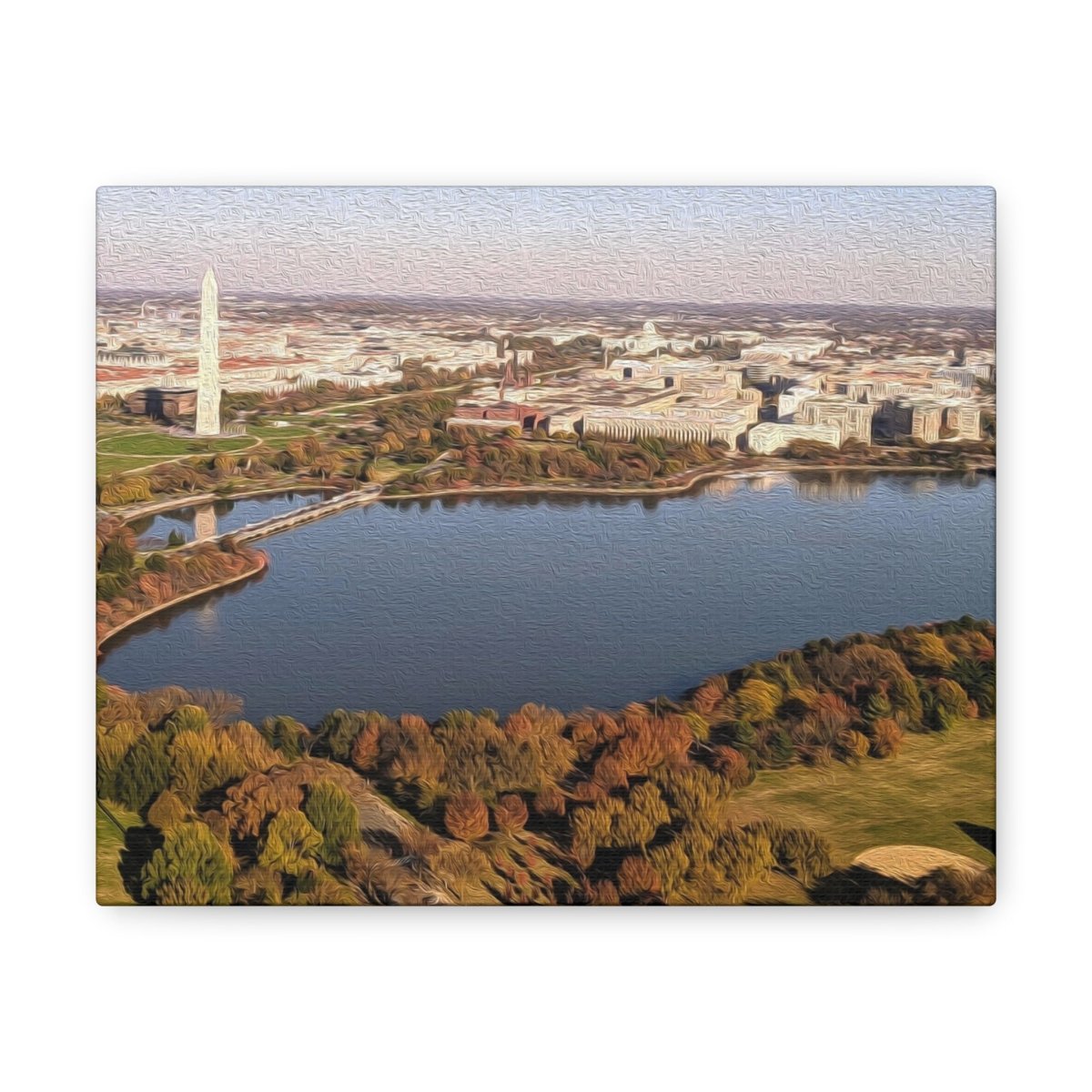 Washington DC oil painting on Canvas - Cosas y Punto