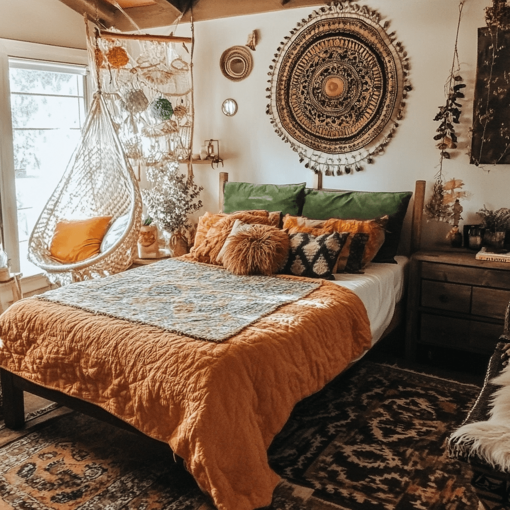 10 Bedroom Decor Ideas for a Cozy Feel and Boho Theme - Cosas y Punto