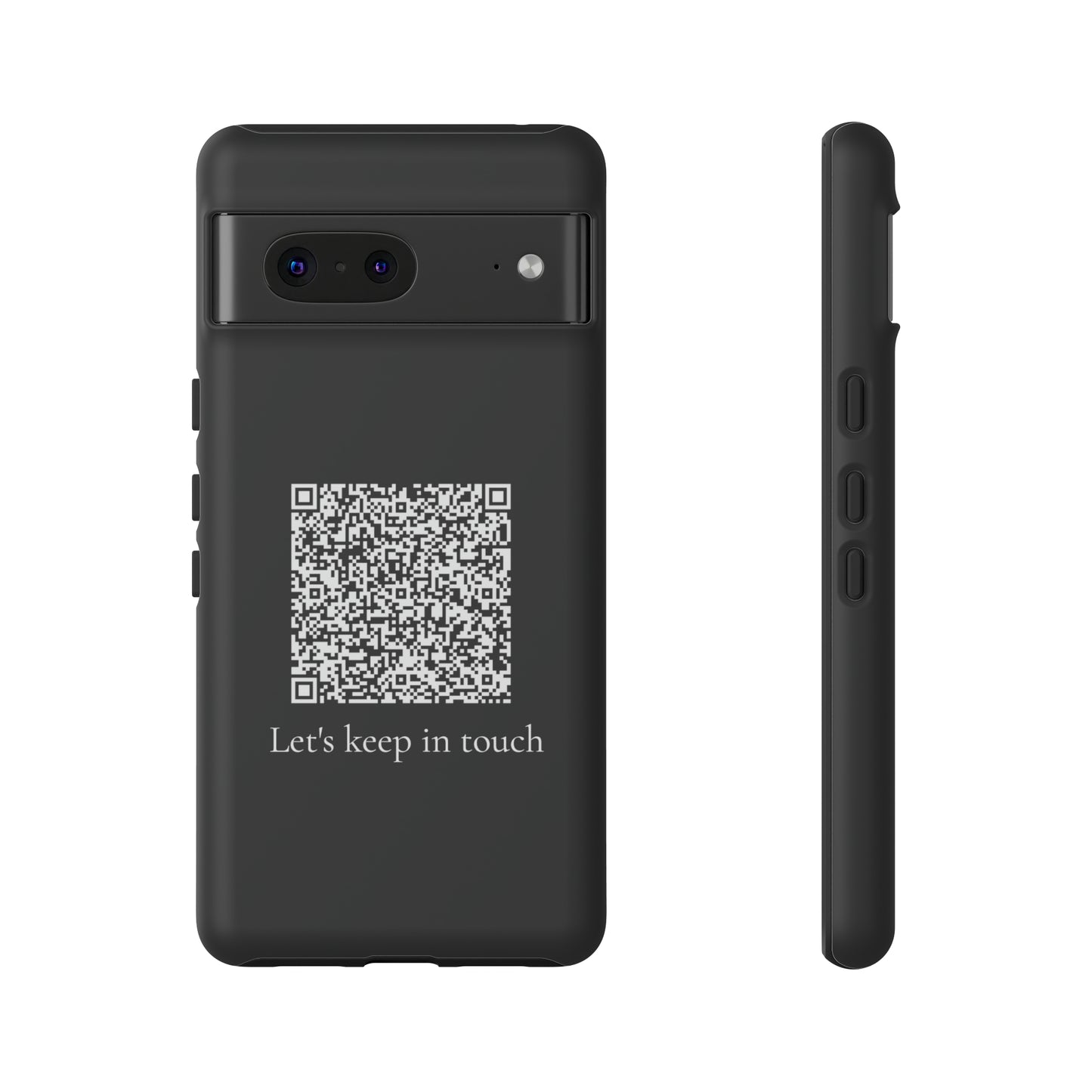 Personalized QR Code Contact Card Phone Tough Cases