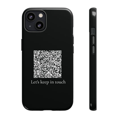 Personalized QR Code Contact Card Phone Tough Cases