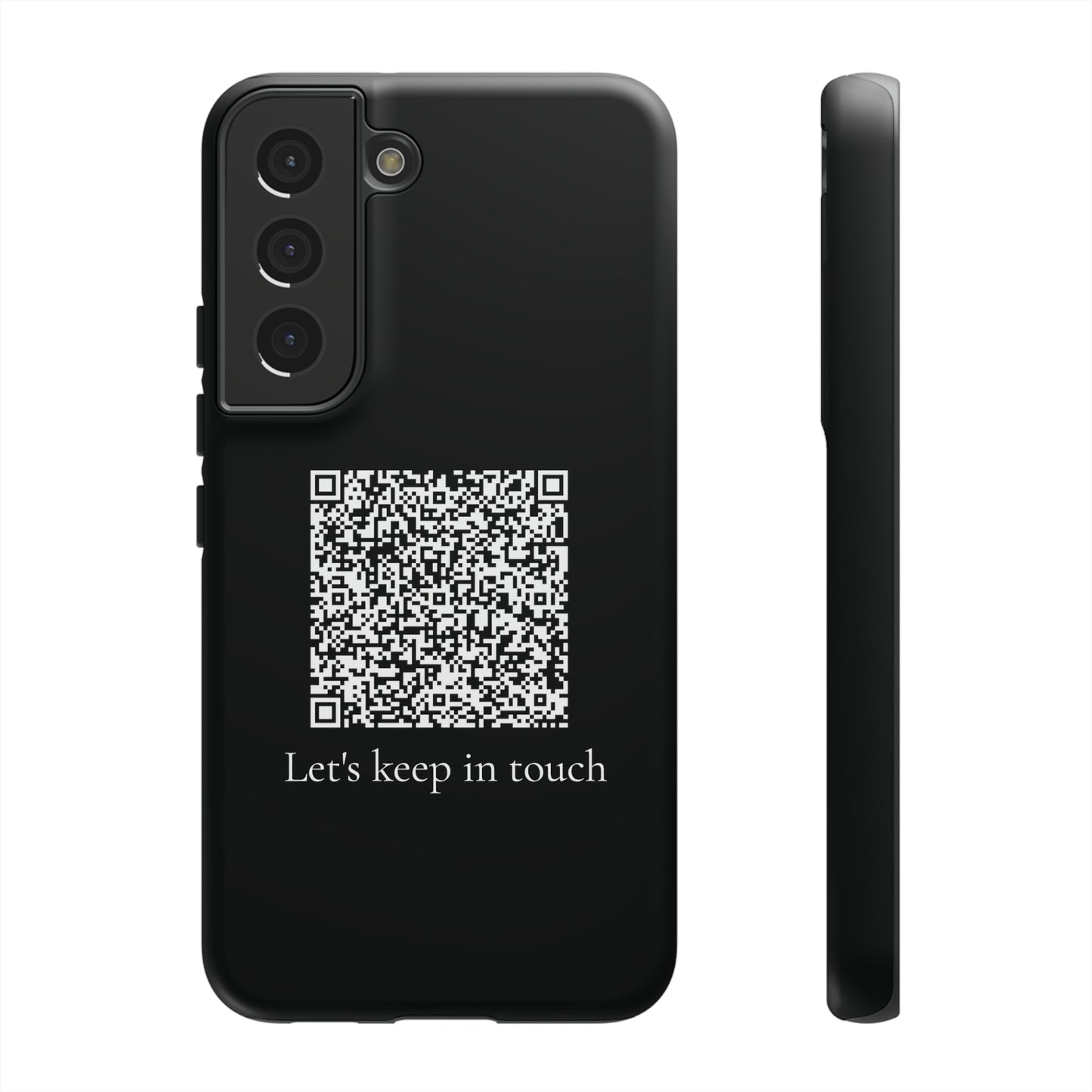 Personalized QR Code Contact Card Phone Tough Cases