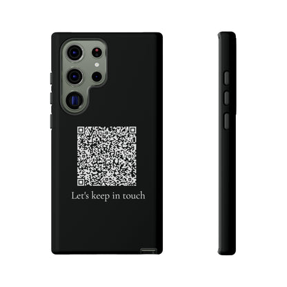 Personalized QR Code Contact Card Phone Tough Cases