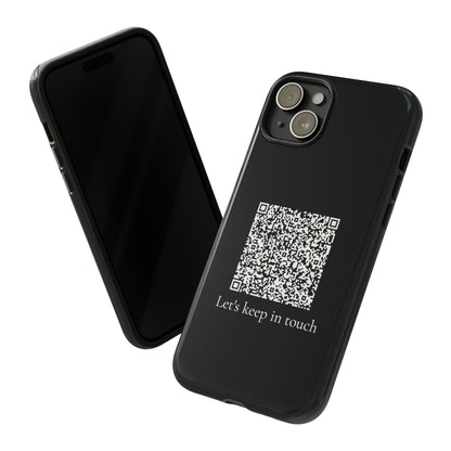 Personalized QR Code Contact Card Phone Tough Cases