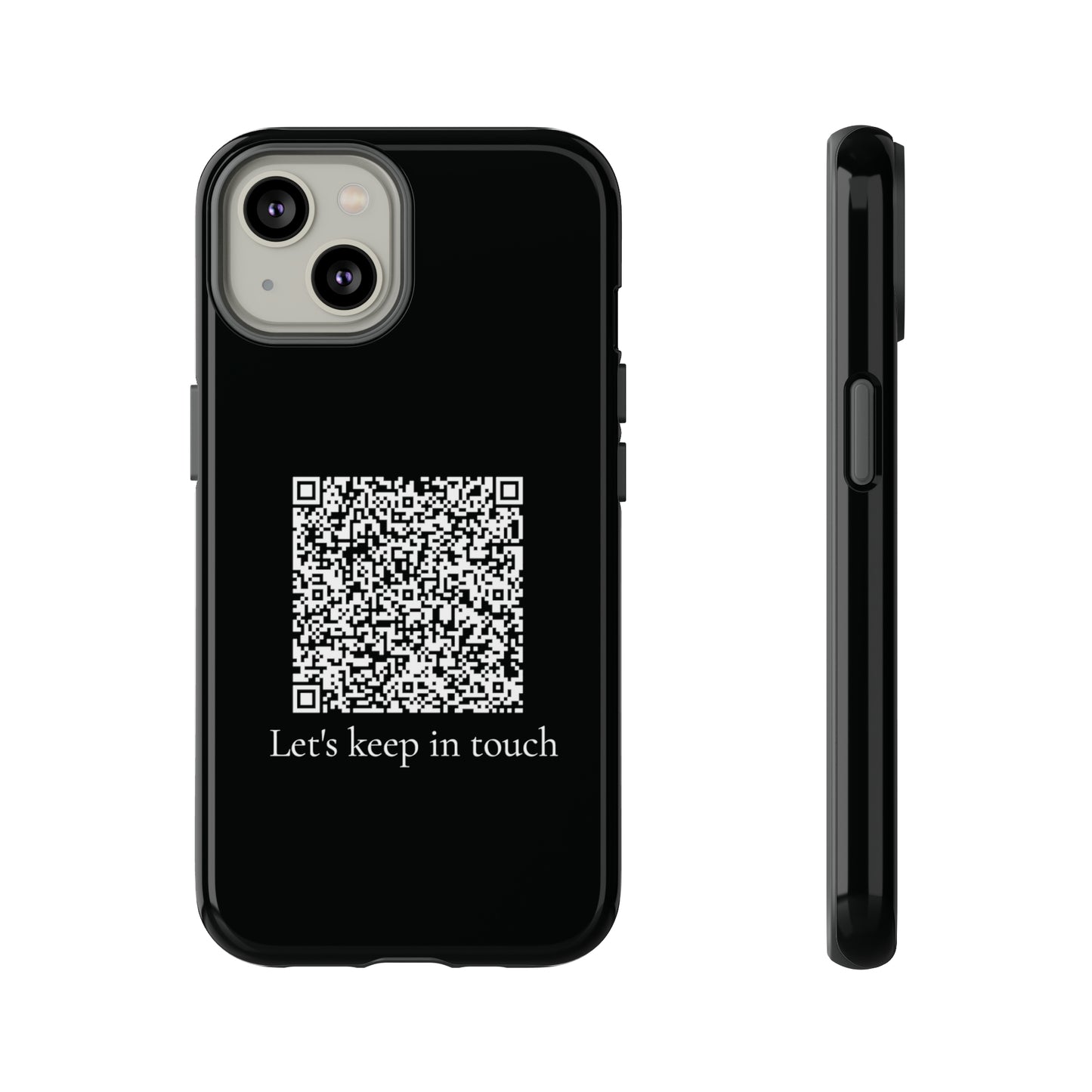 Personalized QR Code Contact Card Phone Tough Cases