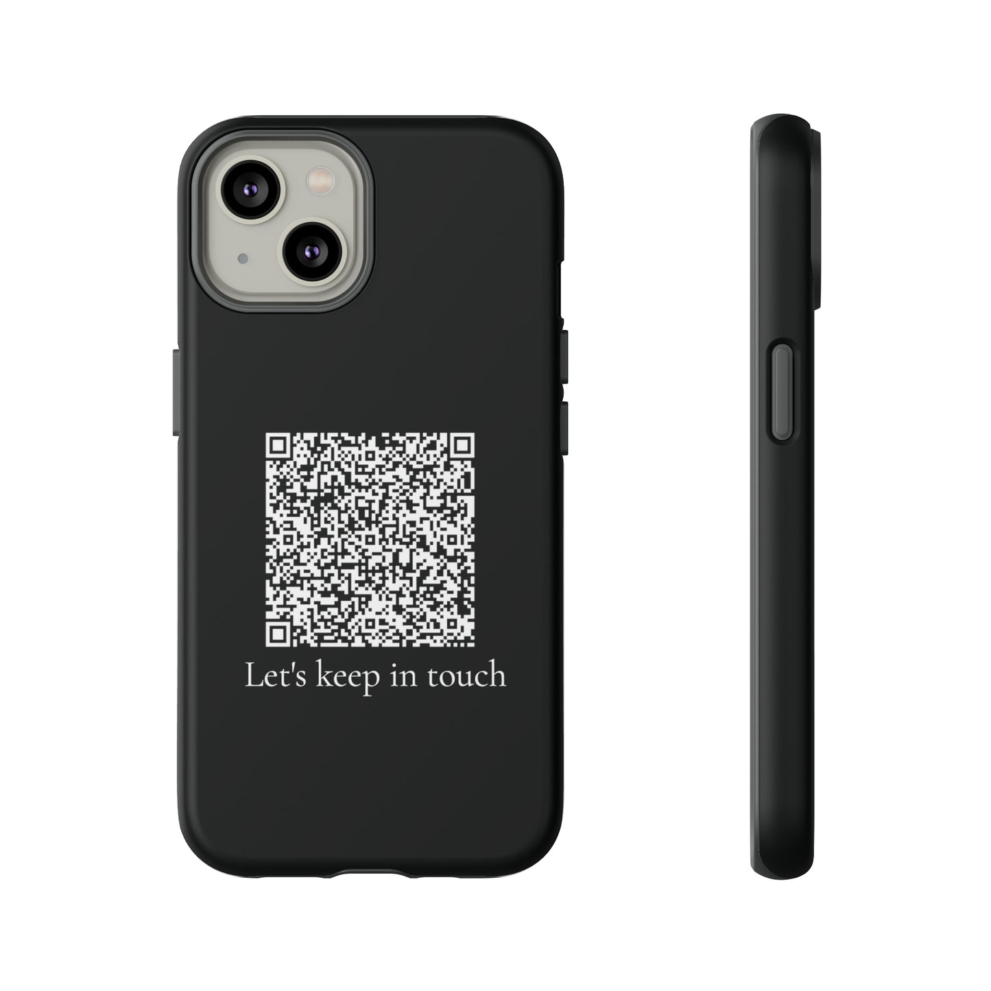Personalized QR Code Contact Card Phone Tough Cases