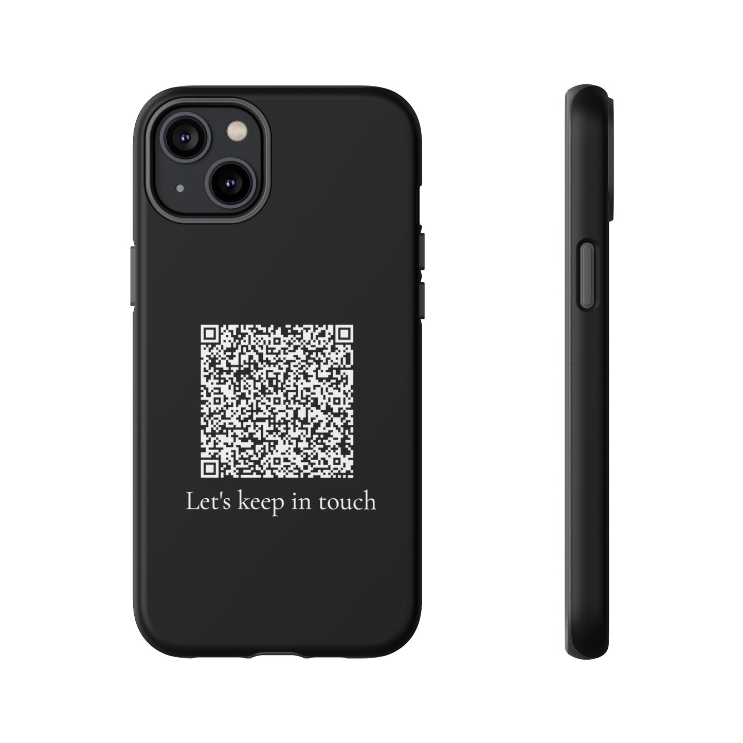 Personalized QR Code Contact Card Phone Tough Cases