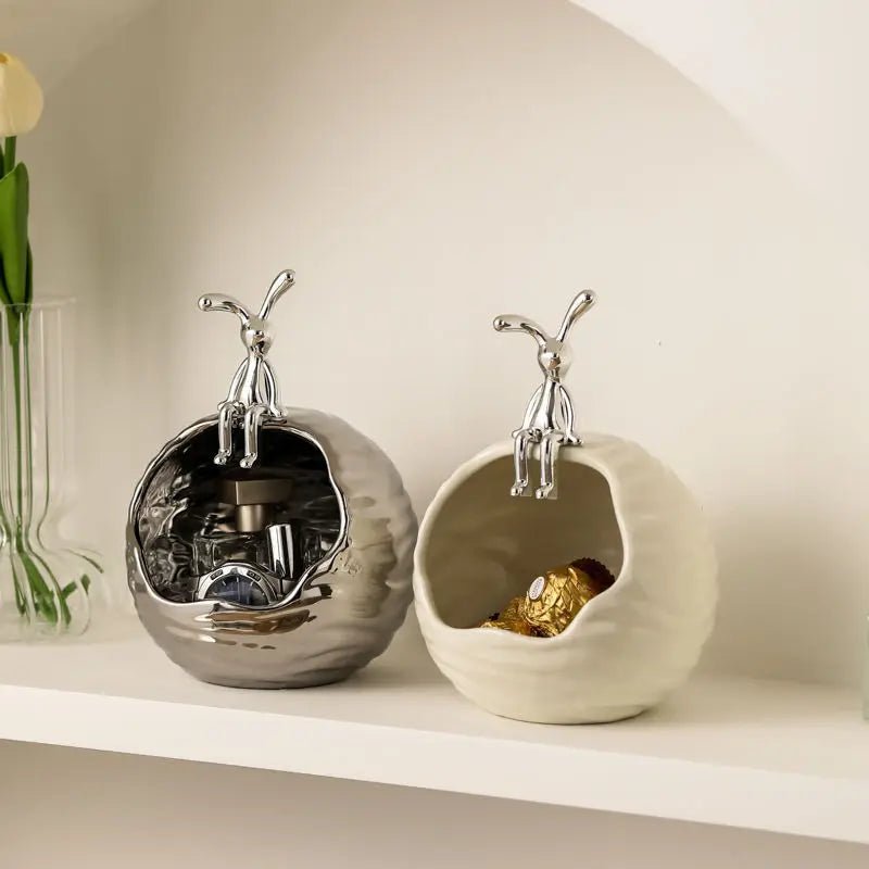 Decorative Ceramic Storage Bowl - Cosas y Punto