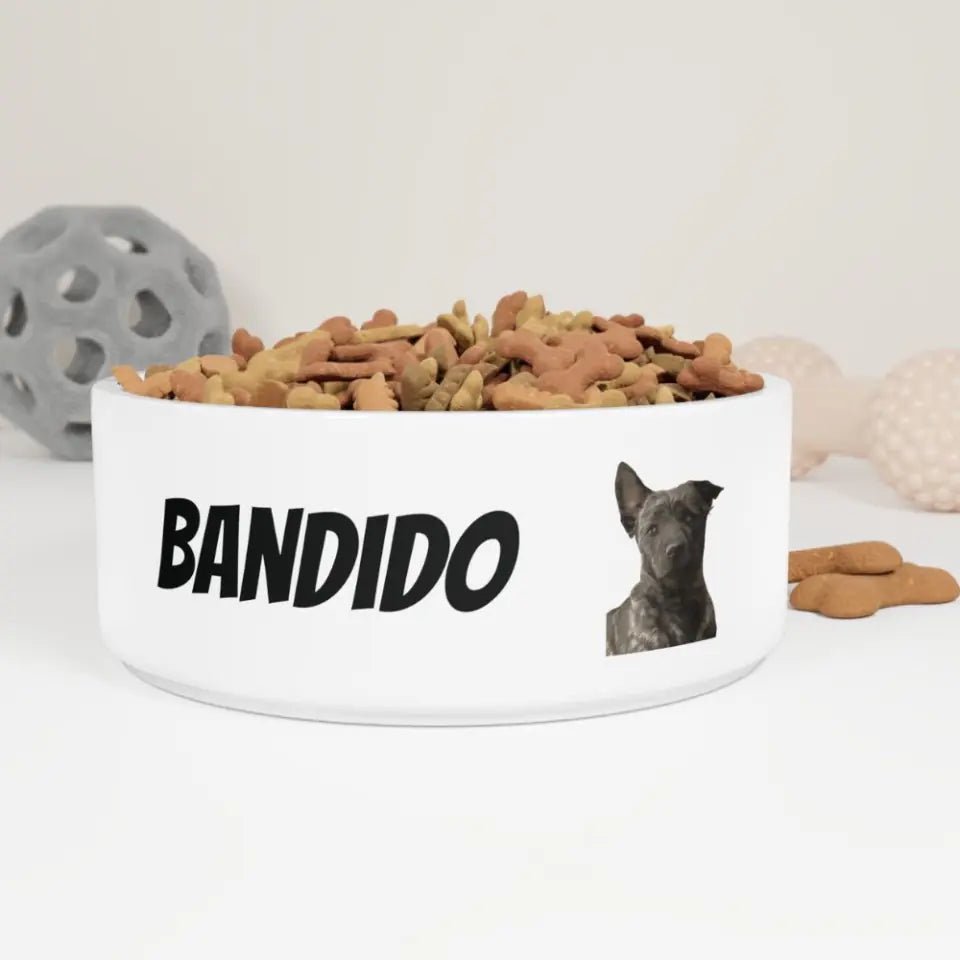 Personalized Ceramic Pet Bowls - Cosas y Punto