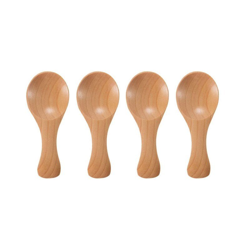 4 Piece Mini Wooden Spoon Set - Cosas y Punto