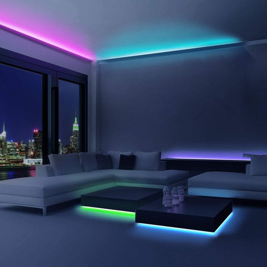 65.6 ft. Color LED Smart Strip Lights (Remote & App control) - Cosas y Punto