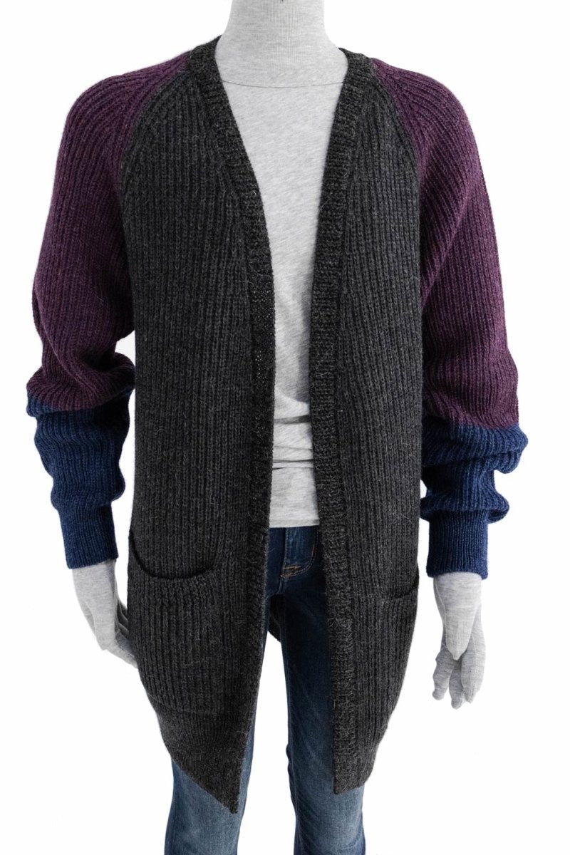 Alpaca Sweater Coat / AMETHYST - Cosas y Punto