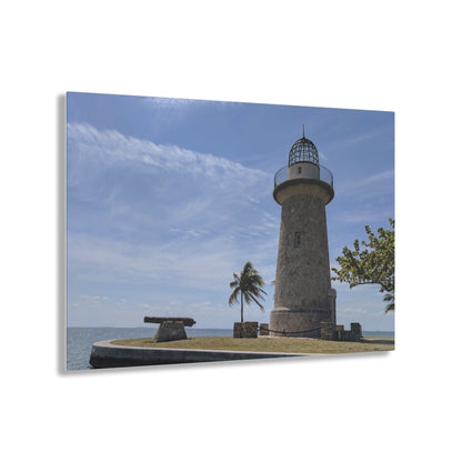 Boca Chita Lighthouse on Acrylic Glass Wall Art - Cosas y Punto