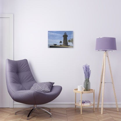 Boca Chita Lighthouse on Acrylic Glass Wall Art - Cosas y Punto