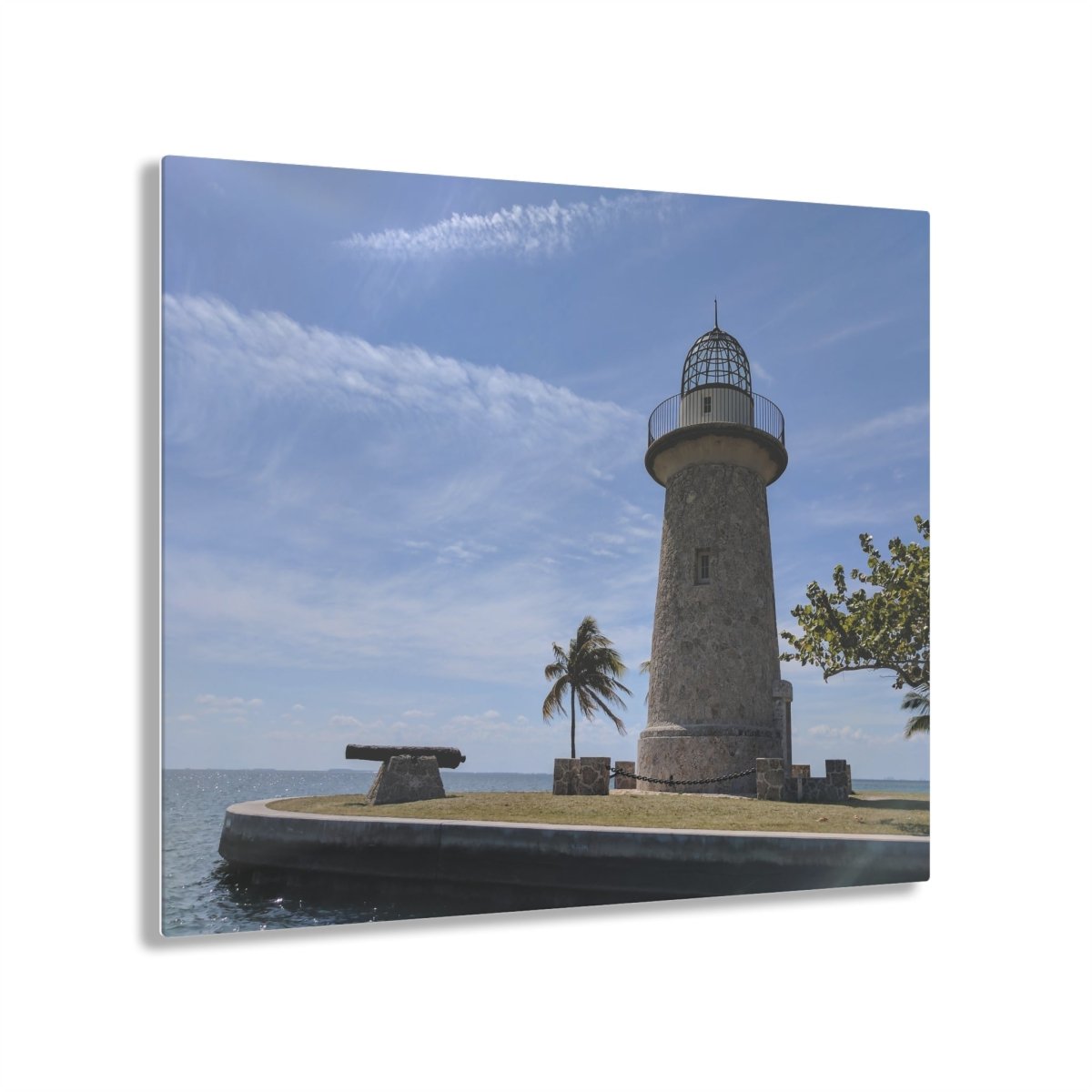 Boca Chita Lighthouse on Acrylic Glass Wall Art - Cosas y Punto