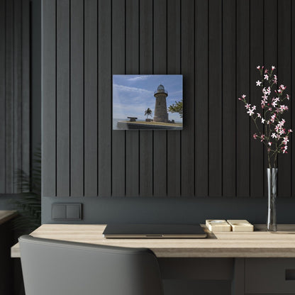 Boca Chita Lighthouse on Acrylic Glass Wall Art - Cosas y Punto