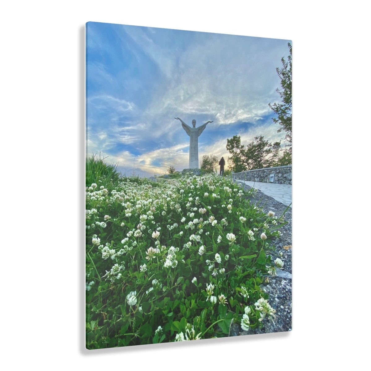 Christ of Maratea on Acrylic Glass Wall Art - Cosas y Punto