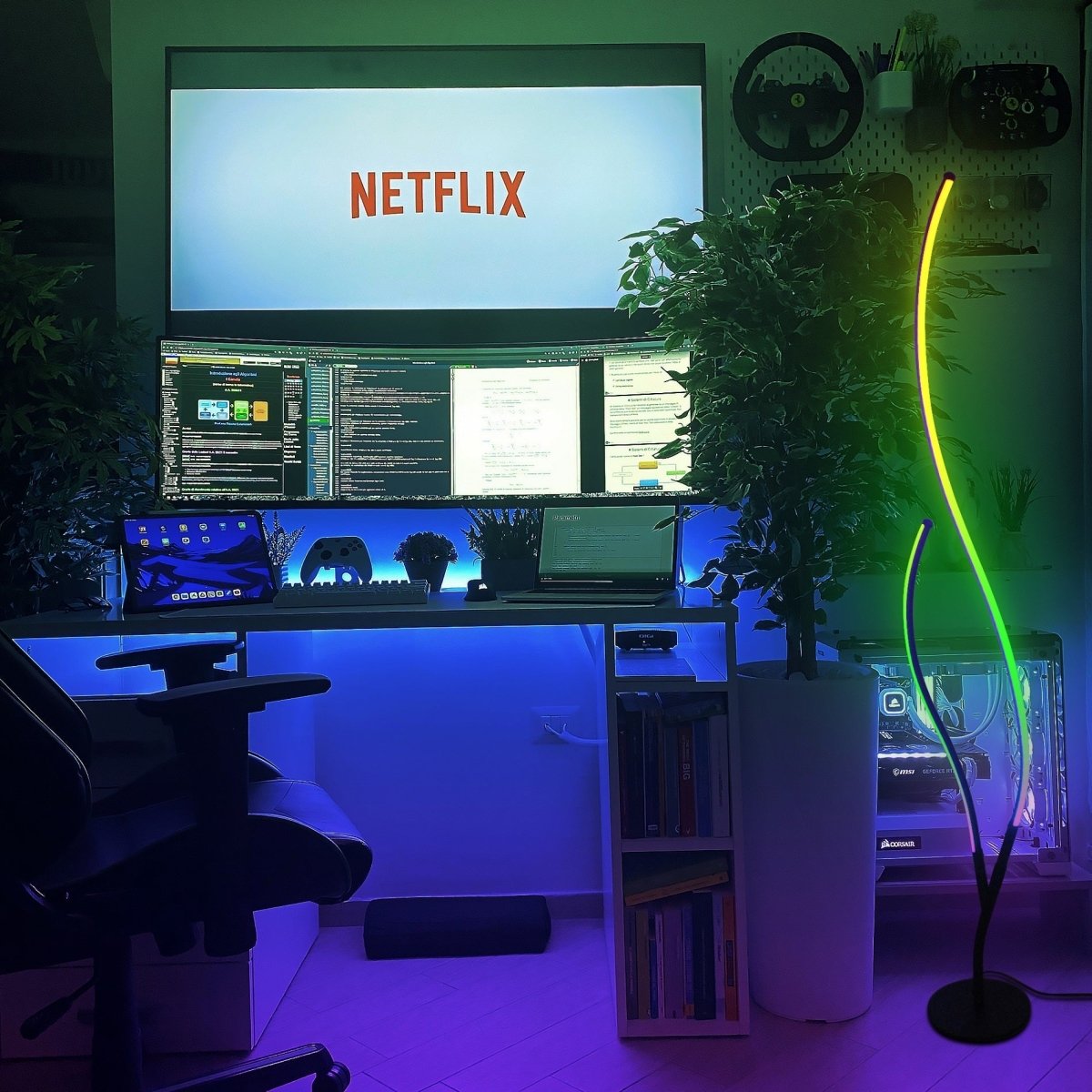 Color Ripple Floor LED Lamp - Cosas y Punto