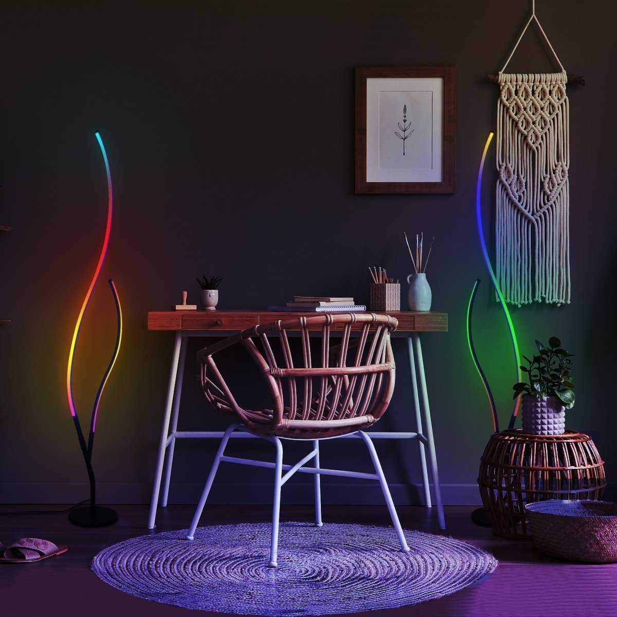 Color Ripple Floor LED Lamp - Cosas y Punto
