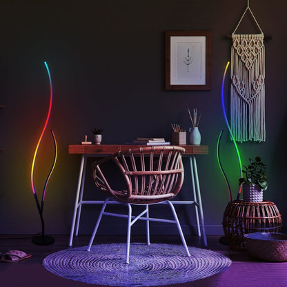 Color Ripple Floor LED Lamp - Cosas y Punto