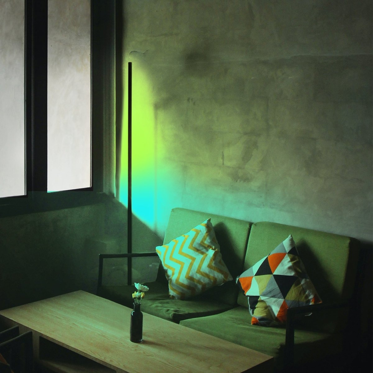 Corner Floor Color Lamp - Cosas y Punto