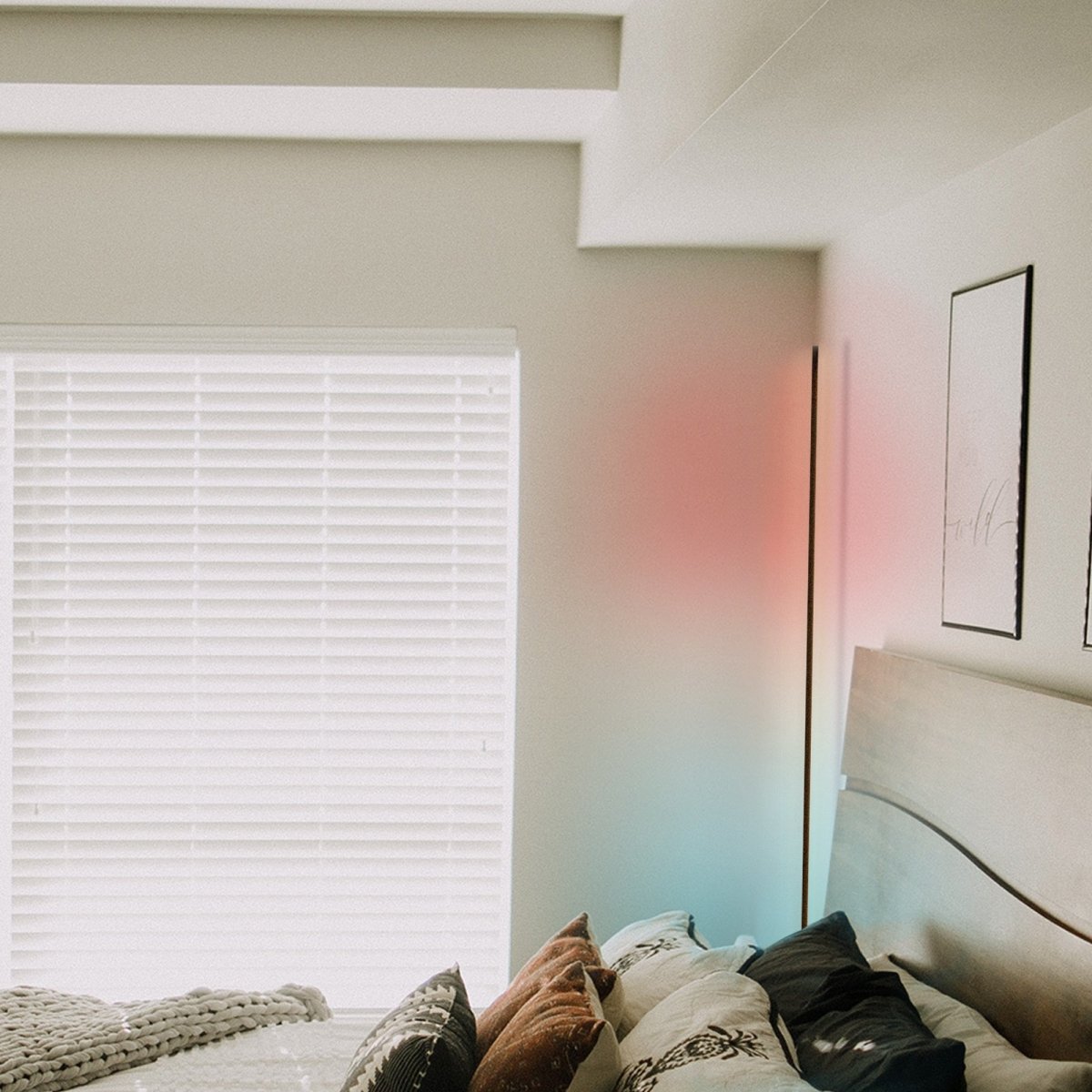 Corner Floor Color Lamp - Cosas y Punto