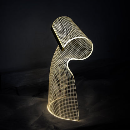 Crystal Acrylic LED Table Lamp - Cosas y Punto