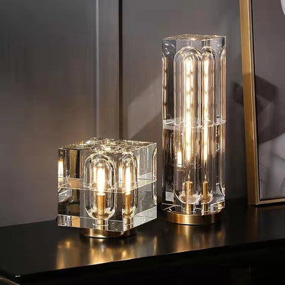 Crystal Bedside Table Lamp - Cosas y Punto