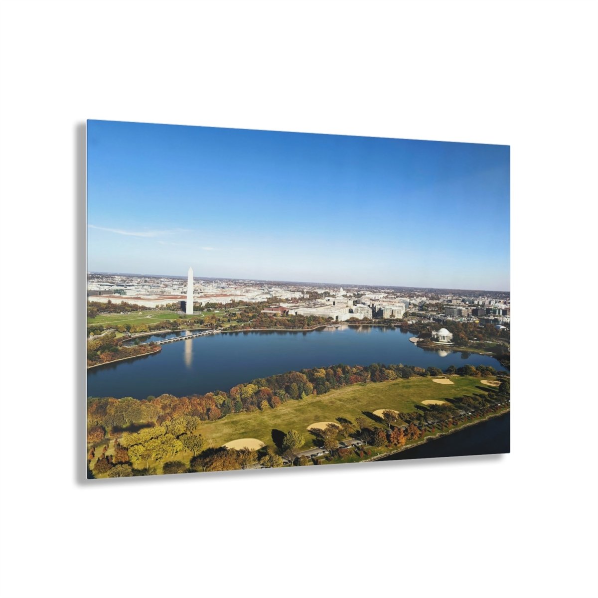 DC by air on Acrylic Glass Wall Art - Cosas y Punto