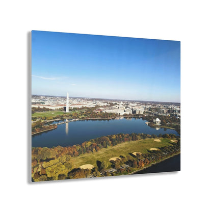 DC by air on Acrylic Glass Wall Art - Cosas y Punto