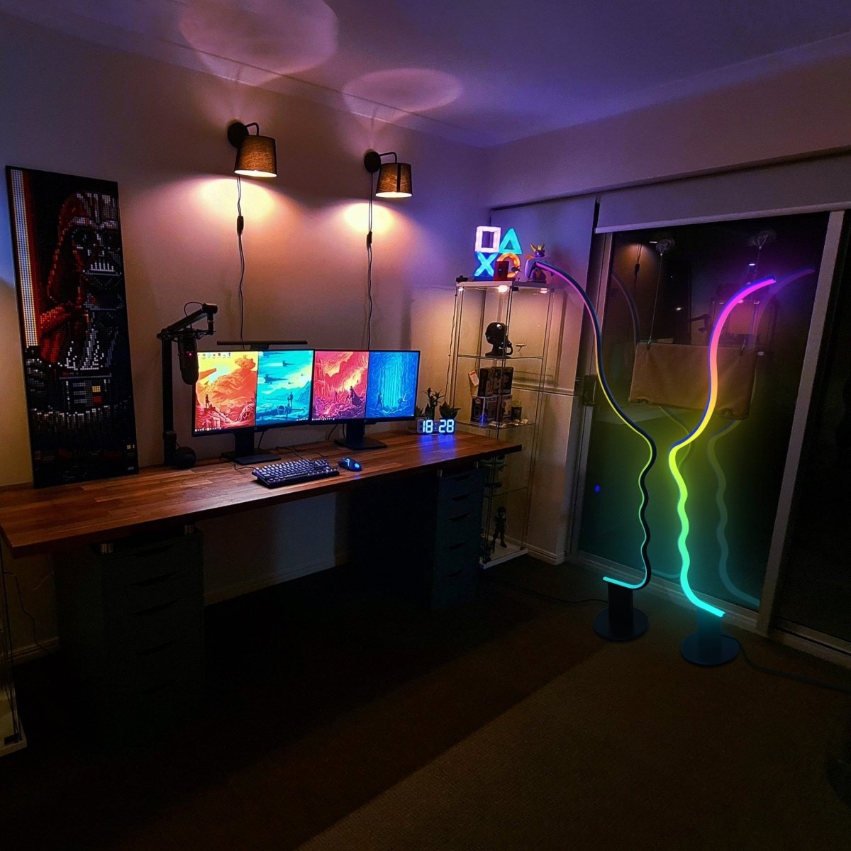 Edward Visage Face Color LED Lamp - Cosas y Punto