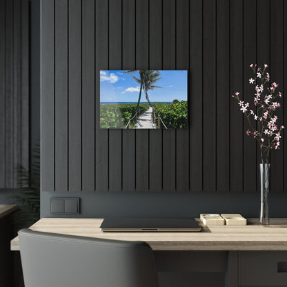 Entering Paradise on Acrylic Glass Wall Art - Cosas y Punto