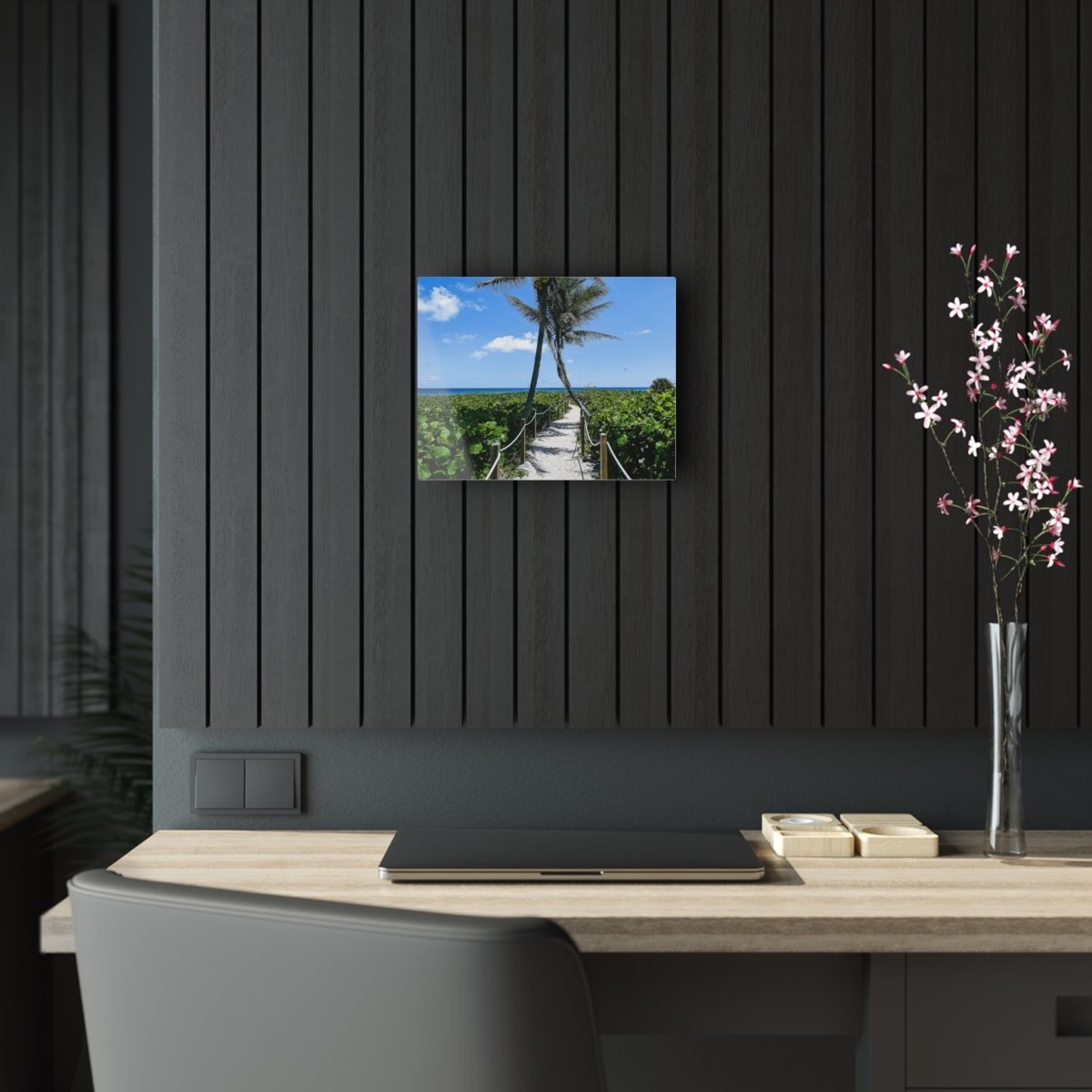 Entering Paradise on Acrylic Glass Wall Art - Cosas y Punto