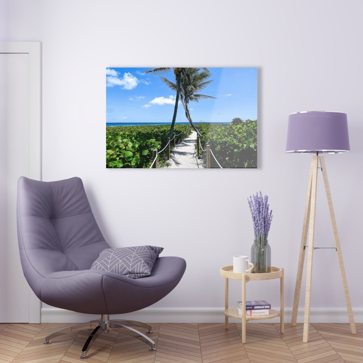 Entering Paradise on Acrylic Glass Wall Art - Cosas y Punto