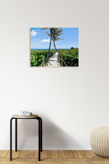 Entering Paradise on Acrylic Glass Wall Art - Cosas y Punto