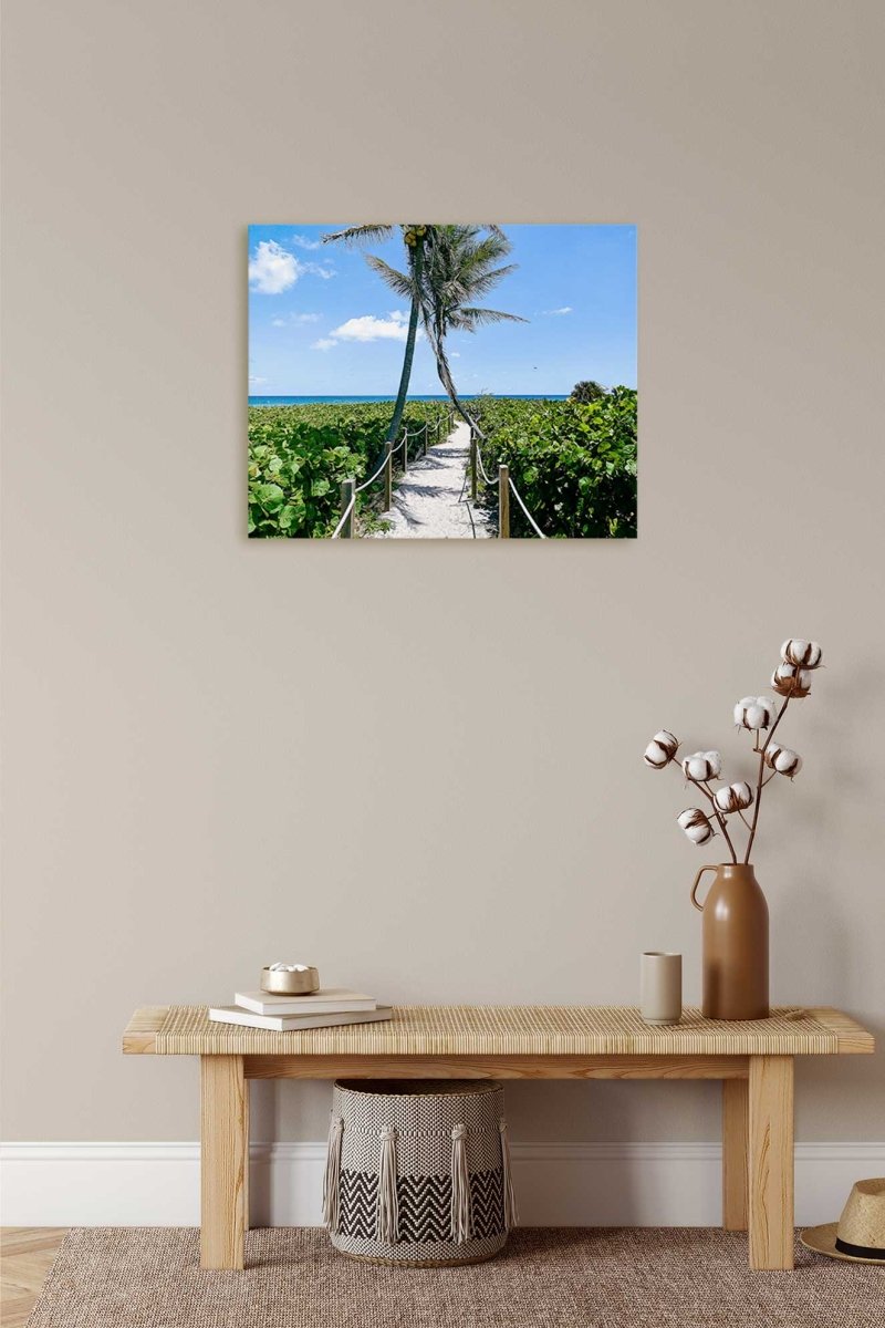 Entering Paradise on Acrylic Glass Wall Art - Cosas y Punto