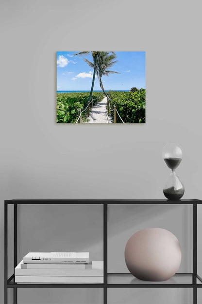 Entering Paradise on Acrylic Glass Wall Art - Cosas y Punto