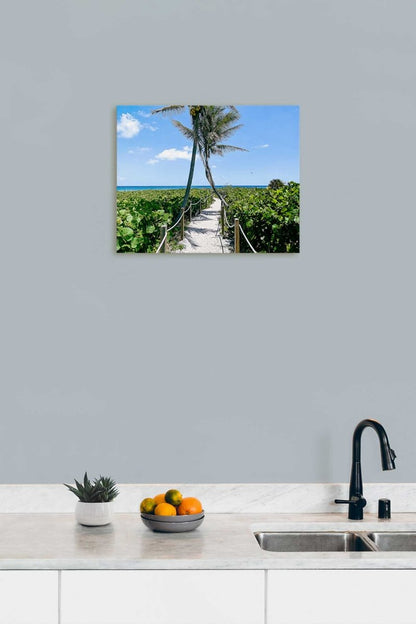 Entering Paradise on Acrylic Glass Wall Art - Cosas y Punto