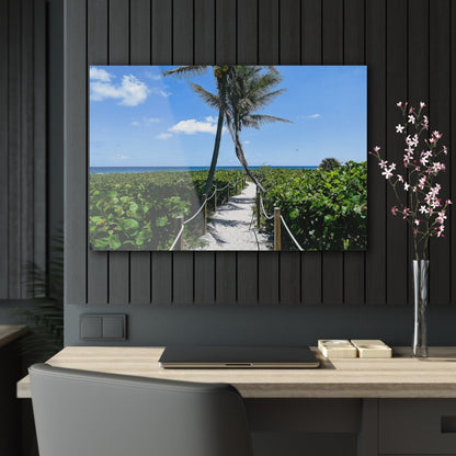 Entering Paradise on Acrylic Glass Wall Art - Cosas y Punto