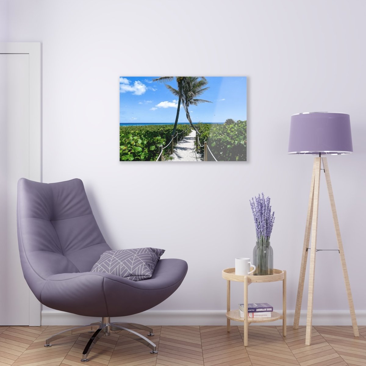 Entering Paradise on Acrylic Glass Wall Art - Cosas y Punto