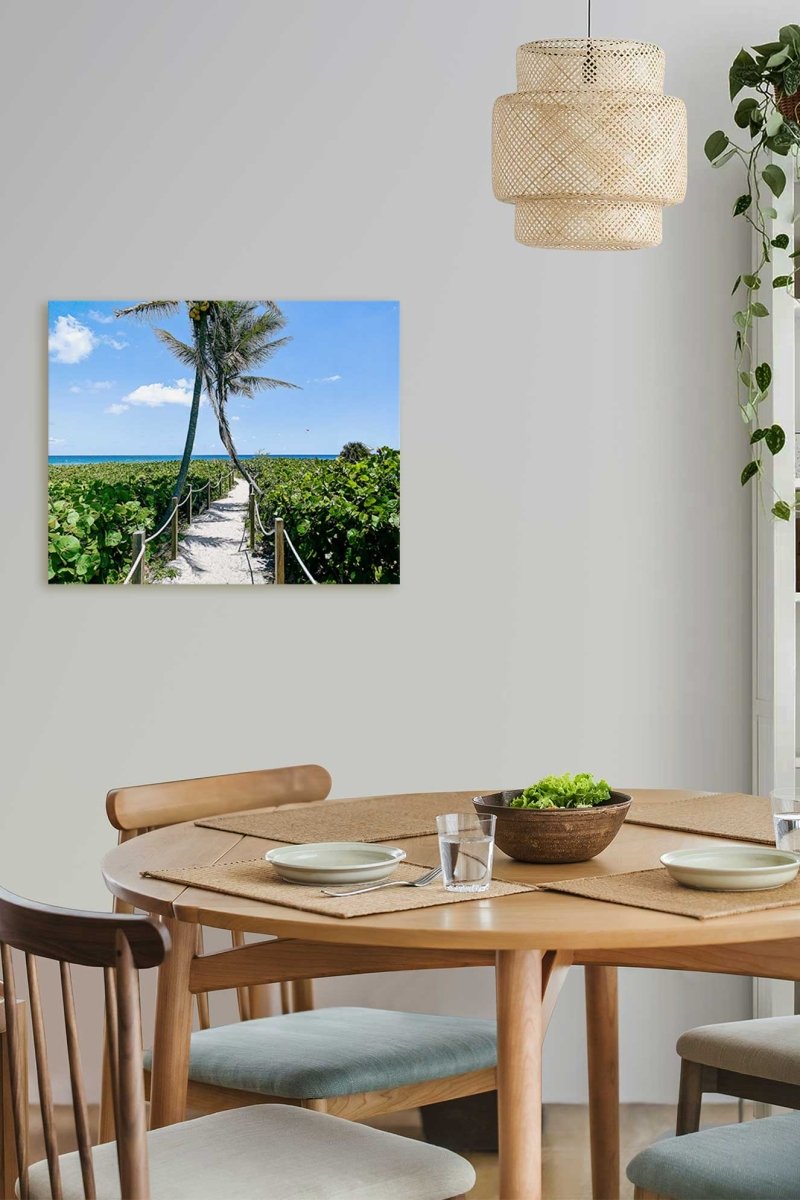 Entering Paradise on Acrylic Glass Wall Art - Cosas y Punto