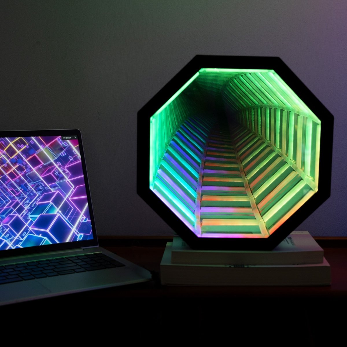 Infinity Mirror Color Light - Cosas y Punto