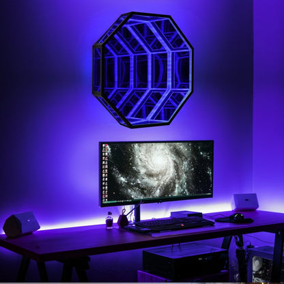 Infinity Mirror Color Light - Cosas y Punto