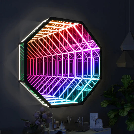 Infinity Mirror Color Light - Cosas y Punto