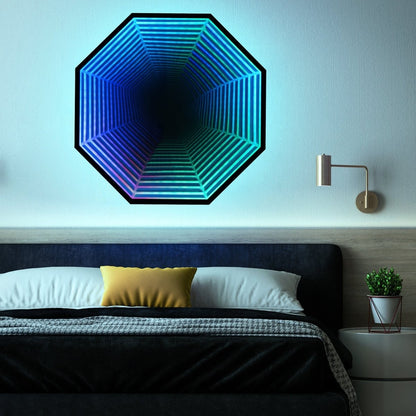 Infinity Mirror Color Light - Cosas y Punto