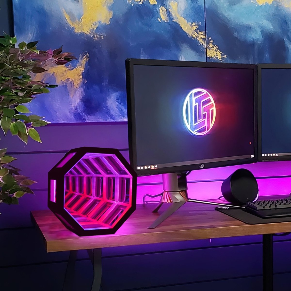 Infinity Mirror Color Light - Cosas y Punto